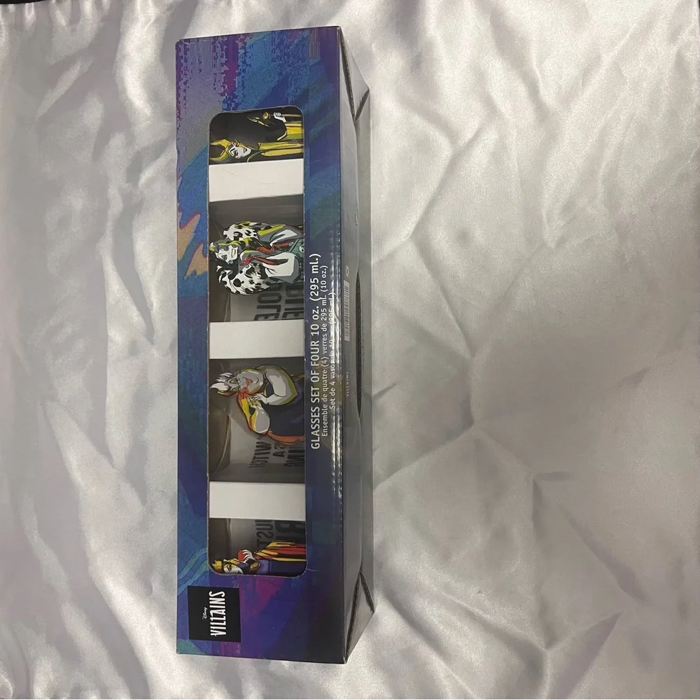 New in Box: Disney • Villains Glass Set‎ of 4